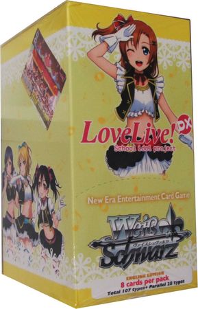 LoveLive DX School Idol Project Booster Box Weiss Schwarz All Weiss Schwarz Sealed Product LoveLive DX School Idol Project Booster Box Weiss Schwarz All Weiss Schwarz Sealed Product