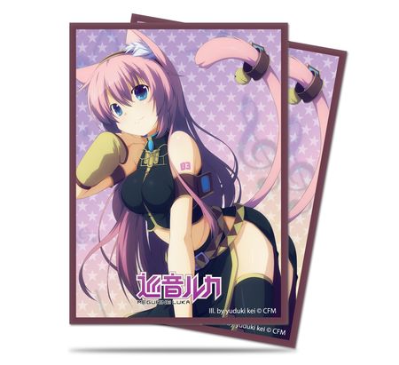 Ultra Pro Megurine Luka Nekomimi 50ct Standard Sized Sleeves UP85192 Sleeves Ultra Pro Megurine Luka Nekomimi 50ct Standard Sized Sleeves UP85192 Sleeves