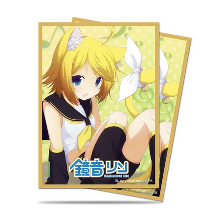 Ultra Pro Kagamine Rin Nekomimi 50ct Standard Sized Sleeves UP85193 Sleeves Ultra Pro Kagamine Rin Nekomimi 50ct Standard Sized Sleeves UP85193 Sleeves