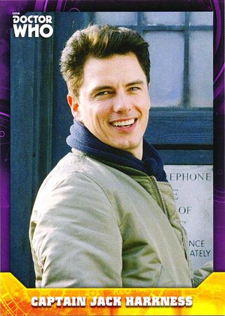 Captain Jack Harkness Purple 10 Base Parallel Variant Topps Dr Who 2017 Signature Collection Singles Captain Jack Harkness Purple 10 Base Parallel Variant Topps Dr Who 2017 Signature Collection Singles
