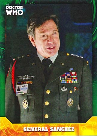 General Sanchez Green 50 Base Parallel Variant Topps Dr Who 2017 Signature Collection Singles General Sanchez Green 50 Base Parallel Variant Topps Dr Who 2017 Signature Collection Singles