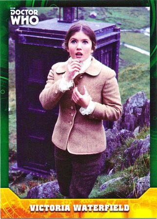 Victoria Waterfield Green 50 Base Parallel Variant Topps Dr Who 2017 Signature Collection Singles Victoria Waterfield Green 50 Base Parallel Variant Topps Dr Who 2017 Signature Collection Singles