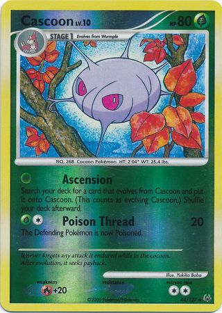 Cascoon 44 127 Uncommon Reverse Holo Cascoon 44 127 Uncommon Reverse Holo