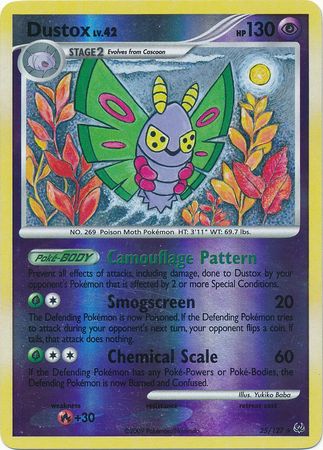 Dustox 25 127 Rare Reverse Holo Platinum Base Set Reverse Holo Singles Dustox 25 127 Rare Reverse Holo Platinum Base Set Reverse Holo Singles