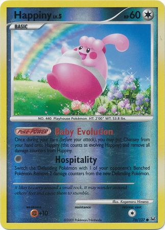 Happiny - Platinum (Base Set) Reverse Holo - Pokemon | TrollAndToad