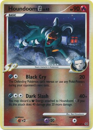 Houndoom G 50 127 Uncommon Reverse Holo Platinum Base Set Reverse Holo Singles Houndoom G 50 127 Uncommon Reverse Holo Platinum Base Set Reverse Holo Singles