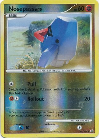 Pokedex - 114/127 Platinum Reverse Holo Uncommon Trainer - NM