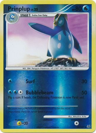 Prinplup 59 127 Uncommon Reverse Holo Prinplup 59 127 Uncommon Reverse Holo