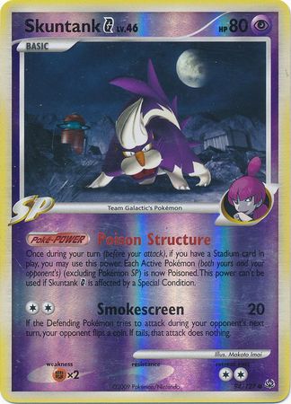 Skuntank G 94 127 Common Reverse Holo Skuntank G 94 127 Common Reverse Holo