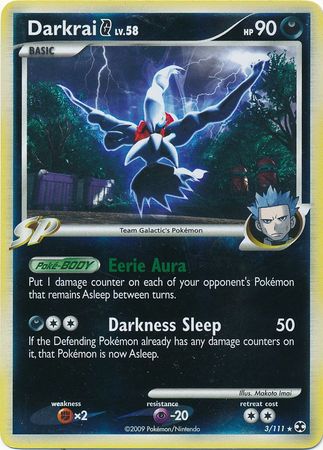 Darkrai G 3 111 Holo Rare Reverse Holo Platinum Rising Rivals Reverse Holo Singles Darkrai G 3 111 Holo Rare Reverse Holo Platinum Rising Rivals Reverse Holo Singles