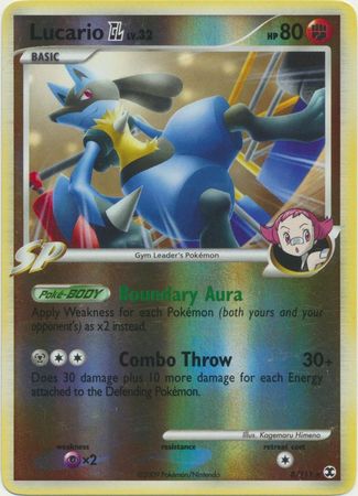 Lucario GL 8 111 Holo Rare Reverse Holo Platinum Rising Rivals Reverse Holo Singles Lucario GL 8 111 Holo Rare Reverse Holo Platinum Rising Rivals Reverse Holo Singles