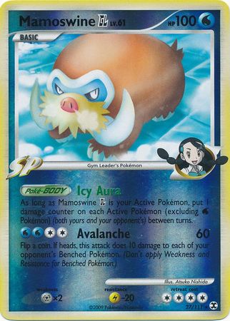 Mamoswine GL 27 111 Rare Reverse Holo Platinum Rising Rivals Reverse Holo Singles Mamoswine GL 27 111 Rare Reverse Holo Platinum Rising Rivals Reverse Holo Singles