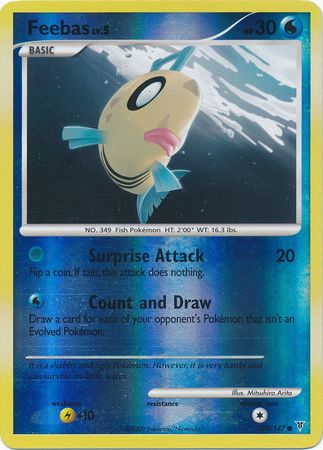 Feebas 104 147 Common Reverse Holo Platinum Supreme Victors Reverse Holo Singles Feebas 104 147 Common Reverse Holo Platinum Supreme Victors Reverse Holo Singles