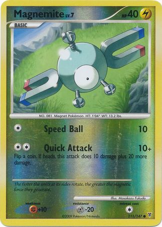 Magnemite 111 147 Common Reverse Holo Platinum Supreme Victors Reverse Holo Singles Magnemite 111 147 Common Reverse Holo Platinum Supreme Victors Reverse Holo Singles