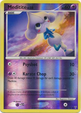 Meditite 113 147 Common Reverse Holo Platinum Supreme Victors Reverse Holo Singles Meditite 113 147 Common Reverse Holo Platinum Supreme Victors Reverse Holo Singles