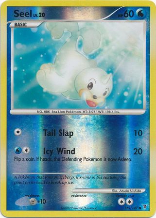 Seel 125 147 Common Reverse Holo Seel 125 147 Common Reverse Holo