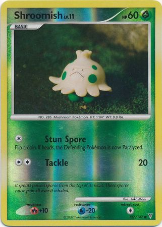 Shroomish 127 147 Common Reverse Holo Shroomish 127 147 Common Reverse Holo