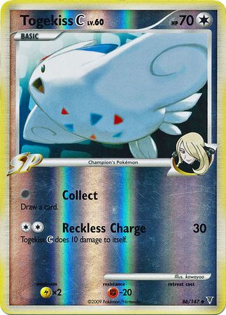 Togekiss C 86 147 Uncommon Reverse Holo Togekiss C 86 147 Uncommon Reverse Holo