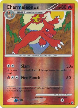 Charmeleon 35 99 Uncommon Reverse Holo Platinum Arceus Reverse Holo Singles Charmeleon 35 99 Uncommon Reverse Holo Platinum Arceus Reverse Holo Singles