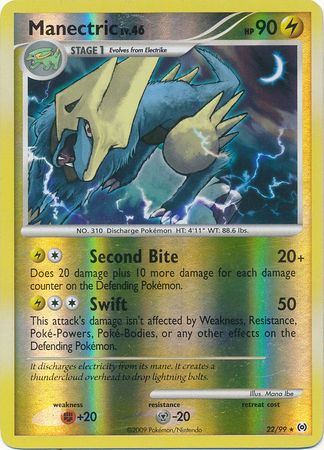 Manectric 22 99 Rare Reverse Holo Manectric 22 99 Rare Reverse Holo