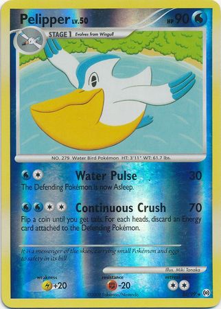 Pelipper - Platinum: Arceus Reverse Holo - Pokemon ...