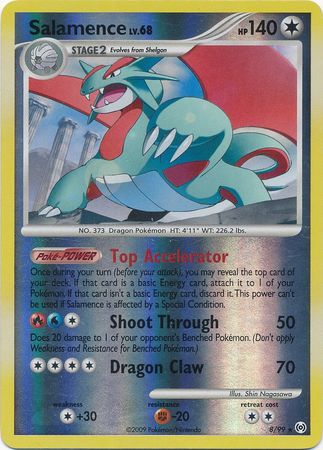 Salamence 8 99 Holo Rare Reverse Holo Platinum Arceus Reverse Holo Singles Salamence 8 99 Holo Rare Reverse Holo Platinum Arceus Reverse Holo Singles