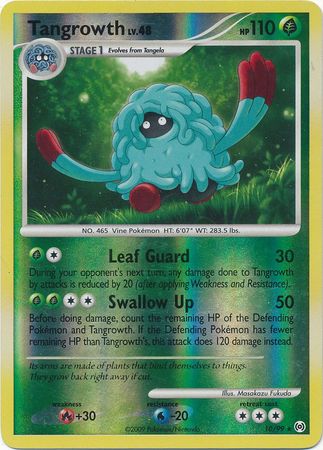 Tangrowth 10 99 Holo Rare Reverse Holo Tangrowth 10 99 Holo Rare Reverse Holo