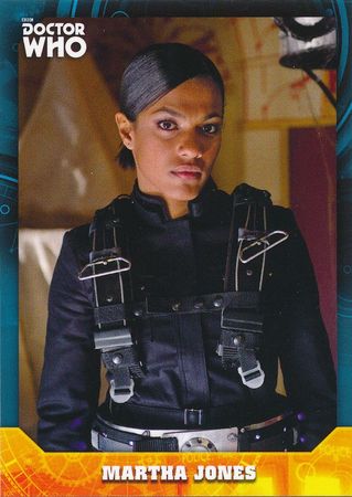 Martha Jones 20 Blue Base Card Martha Jones 20 Blue Base Card