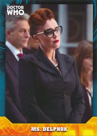 Ms Delphox 53 Blue Base Card Topps Dr Who 2017 Signature Collection Singles Ms Delphox 53 Blue Base Card Topps Dr Who 2017 Signature Collection Singles