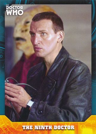 The Ninth Doctor 9 Blue Base Card Topps Dr Who 2017 Signature Collection Singles The Ninth Doctor 9 Blue Base Card Topps Dr Who 2017 Signature Collection Singles