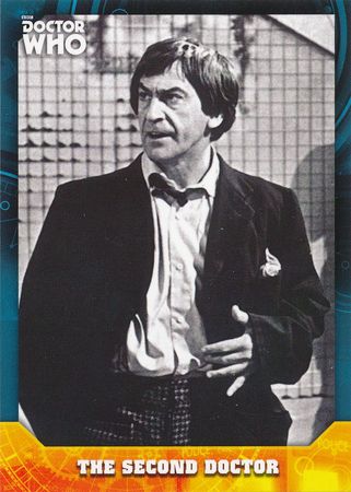 The Second Doctor 2 Blue Base Card Topps Dr Who 2017 Signature Collection Singles The Second Doctor 2 Blue Base Card Topps Dr Who 2017 Signature Collection Singles