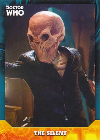 The Silent 48 Blue Base Card Topps Dr Who 2017 Signature Collection Singles The Silent 48 Blue Base Card Topps Dr Who 2017 Signature Collection Singles