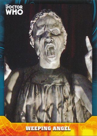 Weeping Angel 54 Blue Base Card Topps Dr Who 2017 Signature Collection Singles Weeping Angel 54 Blue Base Card Topps Dr Who 2017 Signature Collection Singles