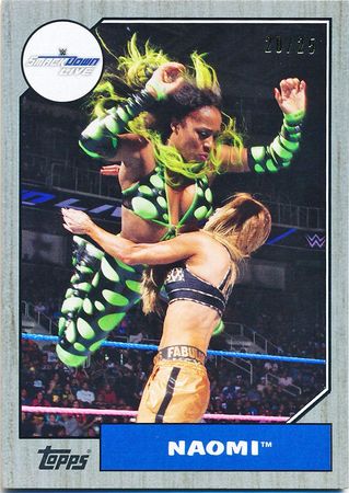 Naomi Silver 25 Base Parallel Variant Naomi Silver 25 Base Parallel Variant