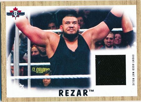 Rezar 199 NXT Takeover Toronto Mat Relic Rezar 199 NXT Takeover Toronto Mat Relic