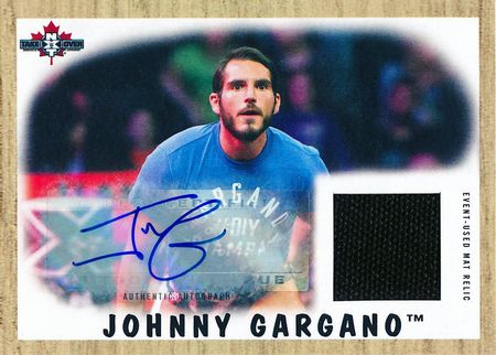 Johnny Gargano 10 NXT Takeover Toronto Autographed Mat Relic Johnny Gargano 10 NXT Takeover Toronto Autographed Mat Relic