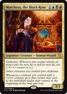 Marchesa the Black Rose 177 309 Commander 2017 Singles Marchesa the Black Rose 177 309 Commander 2017 Singles