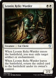 Leonin Relic Warder 065 309 Commander 2017 Singles Leonin Relic Warder 065 309 Commander 2017 Singles