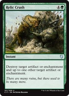 Relic Crush 157 309 Commander 2017 Singles Relic Crush 157 309 Commander 2017 Singles