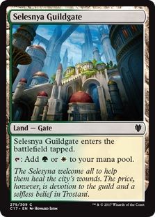 Selesnya Guildgate 279 309 Commander 2017 Singles Selesnya Guildgate 279 309 Commander 2017 Singles