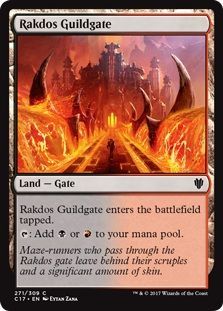 Rakdos Guildgate 271 309 Commander 2017 Singles Rakdos Guildgate 271 309 Commander 2017 Singles