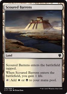 Scoured Barrens 276 309 Commander 2017 Singles Scoured Barrens 276 309 Commander 2017 Singles