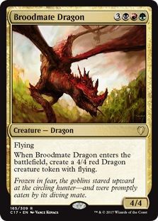 Broodmate Dragon 165 309 Commander 2017 Singles Broodmate Dragon 165 309 Commander 2017 Singles