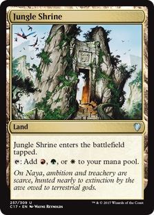 Jungle Shrine 257 309 Commander 2017 Singles Jungle Shrine 257 309 Commander 2017 Singles