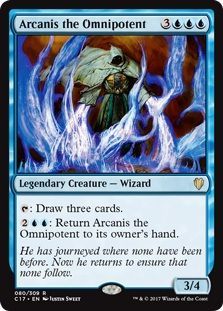 Arcanis the Omnipotent 080 309 Commander 2017 Singles Arcanis the Omnipotent 080 309 Commander 2017 Singles