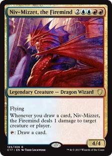 Niv Mizzet the Firemind 185 309 Commander 2017 Singles Niv Mizzet the Firemind 185 309 Commander 2017 Singles