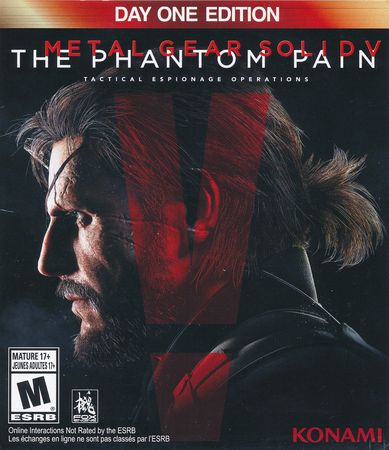 Metal Gear Solid V The Phantom Pain Day One Edition Xbox One Xbox One Metal Gear Solid V The Phantom Pain Day One Edition Xbox One Xbox One