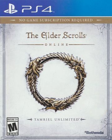 Elder Scrolls Online Tamriel Unlimited Playstation 4 Sony Playstation 4 PS4 Elder Scrolls Online Tamriel Unlimited Playstation 4 Sony Playstation 4 PS4
