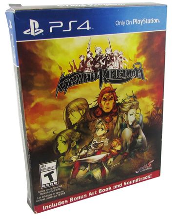Grand Kingdom Limited Edition Playstation 4 Sony PlayStation 4 PS4 Grand Kingdom Limited Edition Playstation 4 Sony PlayStation 4 PS4