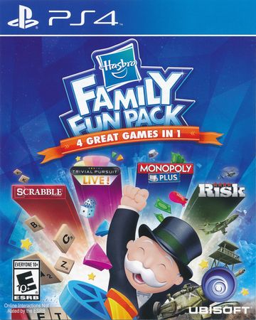 Hasbro Family Fun Pack Playstation 4 Sony Playstation 4 PS4 Hasbro Family Fun Pack Playstation 4 Sony Playstation 4 PS4